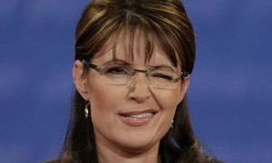 palinwink460x276 Sarah Palin winks during a vice-presidential debate in 2008 in St Louis, Missouri. Photograph: J Scott Applewhite/AP