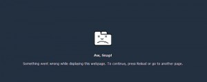 aw snap 300x119 everythings better in the cloud