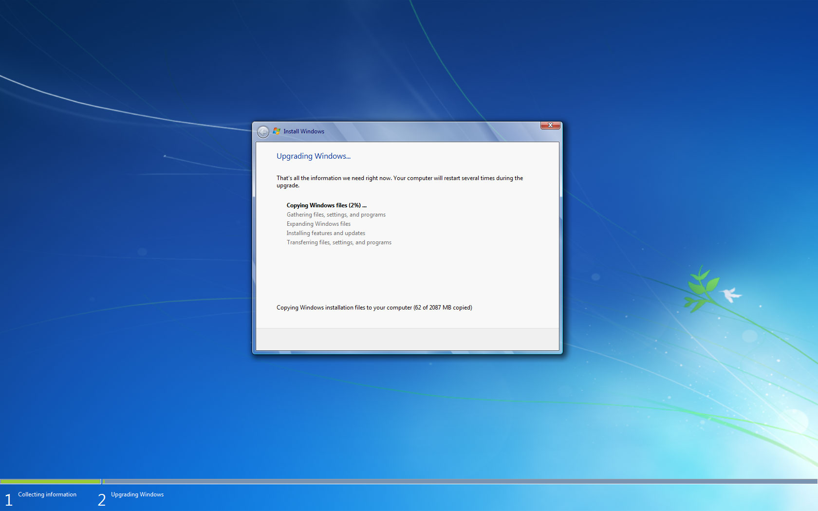 In-Place Windows 7 RC downgrade to Windows 7 Home Premium